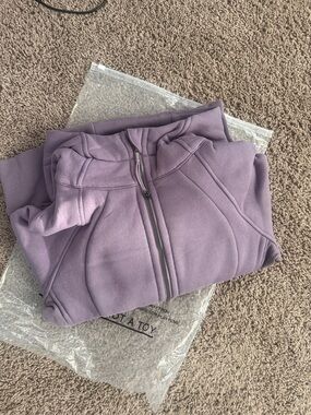 lululemon athletica Lavender Zip-Up Hoodie